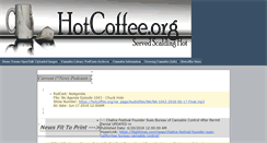 Desktop Screenshot of hotcoffee.org